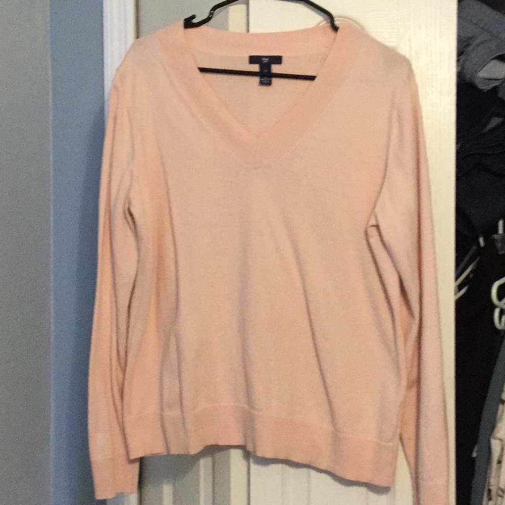 NWOT Gap Peach Sweater Sz. L